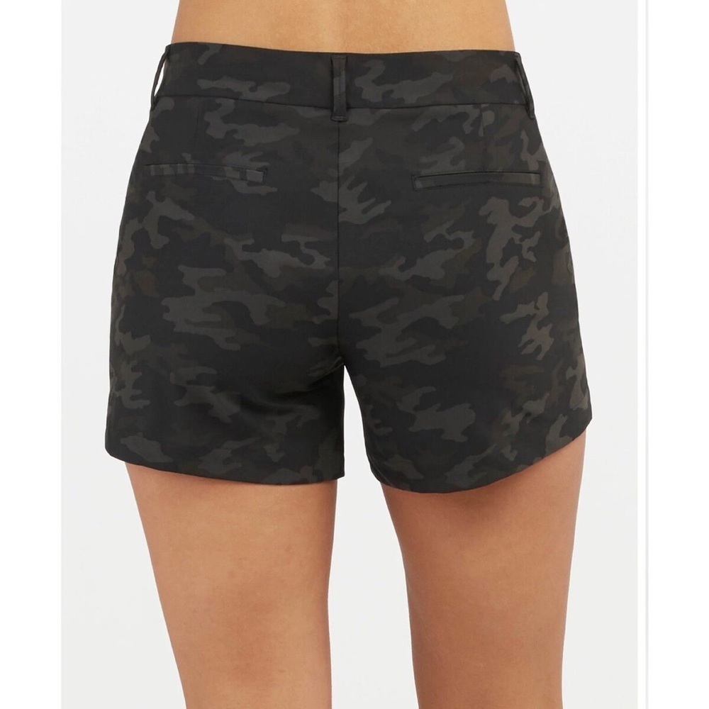 SPANX Sunshine Shorts 6” Gray Black Camo Pull-On 4 Way Stretch UPF Quick Dry XL - Picture 11 of 12